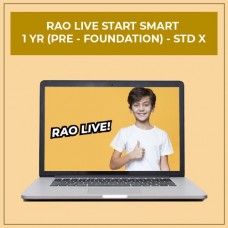 RAO LIVE START SMART 1 YR (PRE - FOUNDATION) - STD X